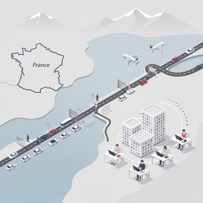 Le sommet du G7 entraîne des contrôles frontaliers temporaires et des perturbations du transit autour de Genève