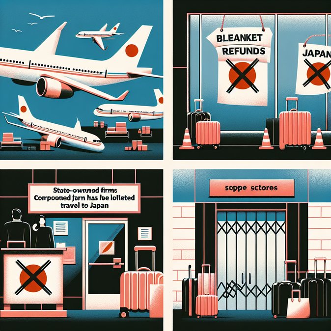 Half-million China-origin tickets to Japan cancelled after Beijing issues safety advisory