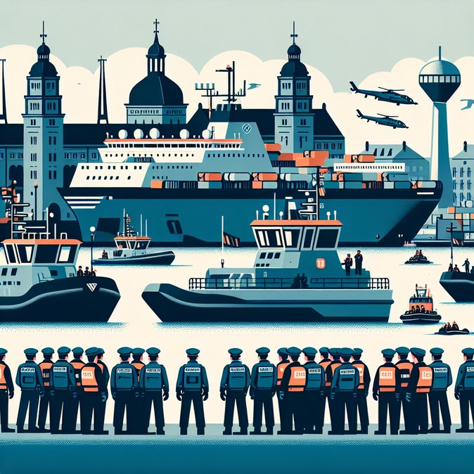 German Federal Police step up Baltic Sea patrols to check ‘shadow-fleet’ tankers