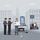 Warsaw Border Guard detains illegal ride-hailing drivers at Central Station and Chopin Airport