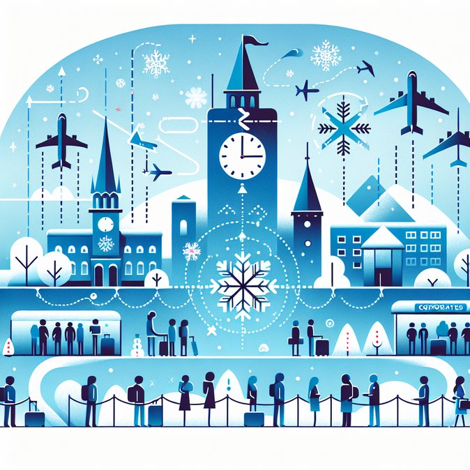 Heavy Alpine Snow Forces 151 Flight Schedule Changes at Zurich and Geneva Airports