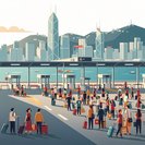 Trafic pendant la Golden Week : Hong Kong enregistre 616 000 passages frontaliers à 16h00