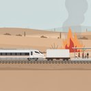 Les services ferroviaires reprennent normalement après un incendie en bord de voie entre Piacenza et Fiorenzuola