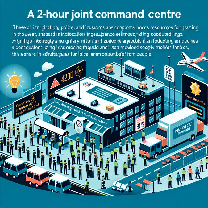 Hong Kong activates 24-hour joint command centre for border flows ahead of Labour Day rush