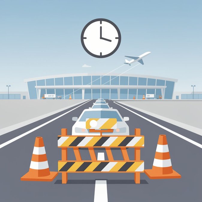 Prague Airport Warns Travellers of Road Closure to Terminal: Allow Extra Time Until 25 September