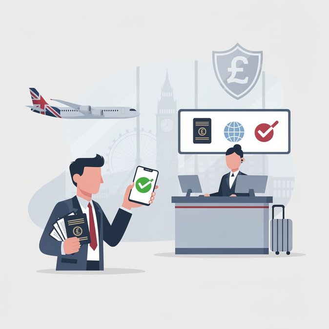 Carriers now face fines if travellers arrive without UK ETA or valid permission
