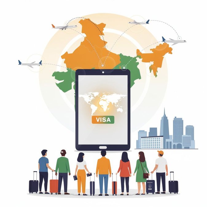 India to Expand e-Visa Access to 25 Additional Countries on 15 August