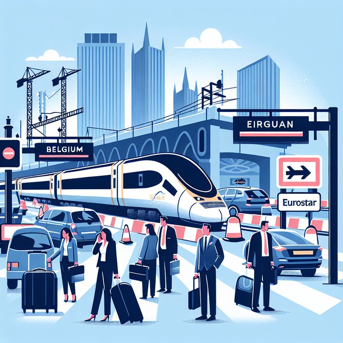 Eurostar Services Hit by Same-Day Delays at Brussels-Midi, Disrupting Business Travel Corridor