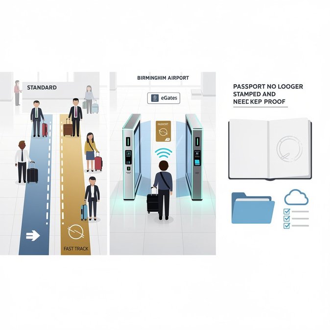 Border Force Adds Heathrow FastTrack Lane and Launches Contactless Gates at Birmingham