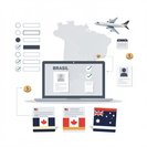 دليل محدث يوضح رسوم التأشيرة الإلكترونية في البرازيل، وأوقات المعالجة، وأخطاء الصور