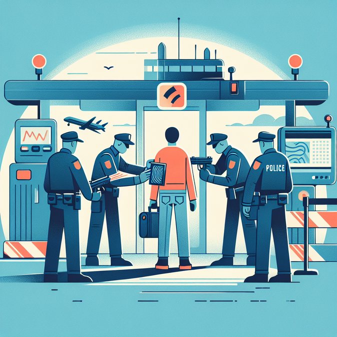 Federal Police Seize Forged German Residence Permit in Offenburg Border Check