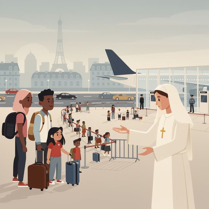 Pope Leo XIV Visit Puts Spotlight on Migrants and France’s Integration Debate