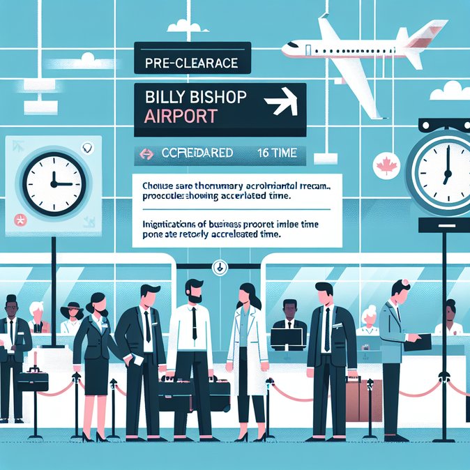U.S. Pre-clearance Begins at Toronto’s Billy Bishop Airport, Streamlining Cross-Border Business Travel