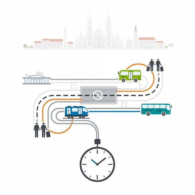 First Weekend Travel Test as Vienna’s Core S-Bahn Line Closes; Tourism Board Issues Detailed Airport Transfer Guide