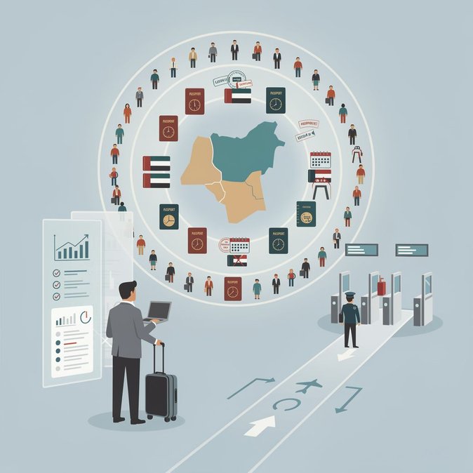 الإمارات تعلن قائمة الدول المعفاة من التأشيرة وتأشيرة الدخول عند الوصول لعام 2026 وتشمل 70 دولة