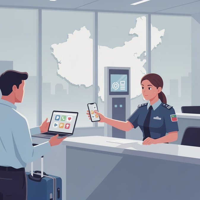 Les agents frontaliers obtiennent le pouvoir d'exiger les données électroniques des voyageurs aux ports chinois