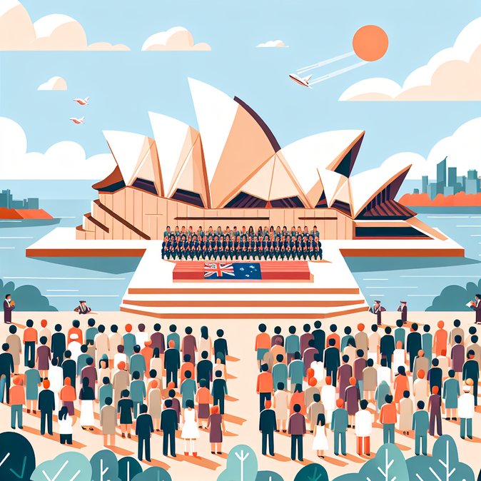 Sydney Opera House to Host Australia Day Citizenship Ceremony Welcoming 350 New Citizens