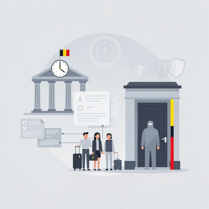 Le Parlement belge reporte le vote sur les pouvoirs controversés d'entrée au domicile pour détenir les migrants