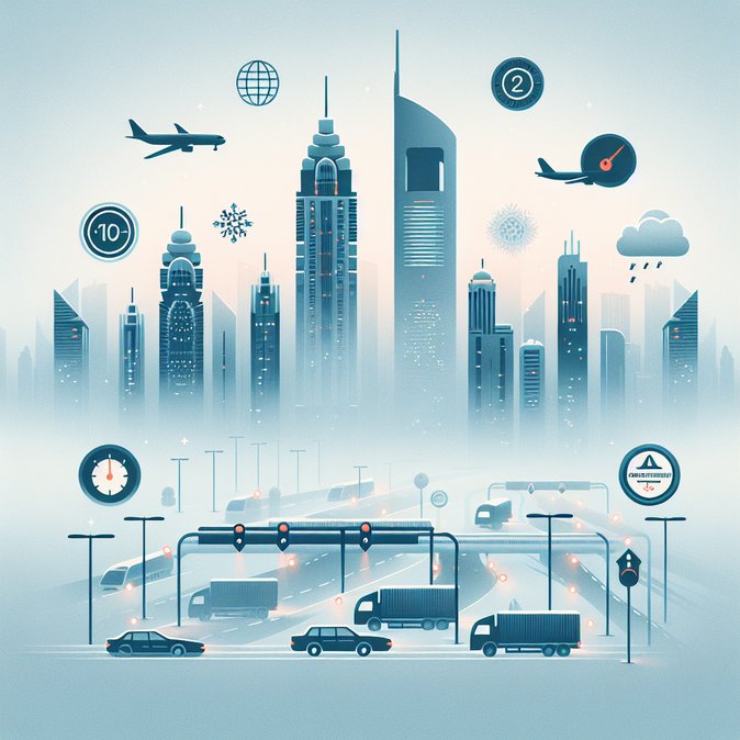 Thick fog blankets UAE, forcing speed limits and disrupting commutes