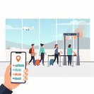 Real-time data show average 7-minute security and immigration waits at Paphos Airport despite summer peak