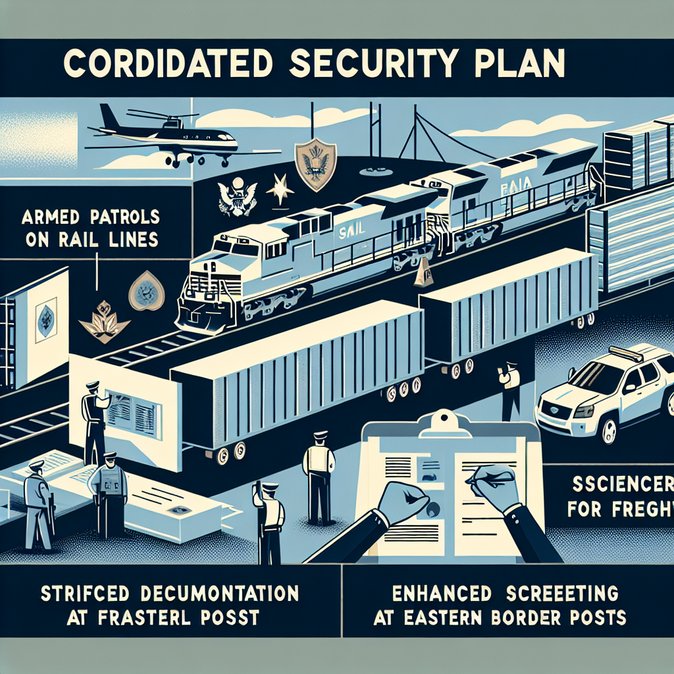 Government launches nationwide rail and border security sweep after weekend sabotage