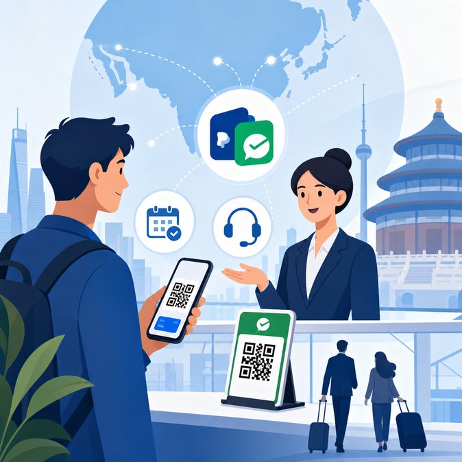 Tencent teams with PayPal to let foreign travelers pay with Weixin QR codes across China