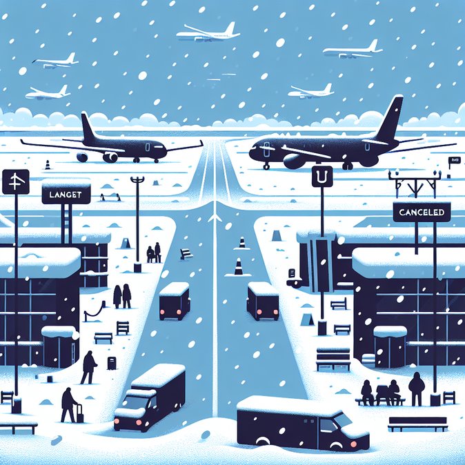 Bavarian Snowstorm Disrupts Hub Flights, Ripples Reach Polish Travellers