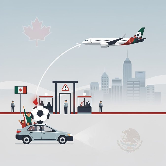 Ottawa Warns World Cup Fans: Avoid US–Mexico Land Border
