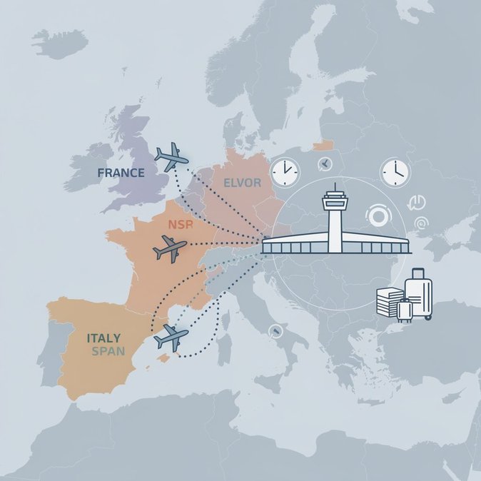 Été de grèves : des arrêts de travail dans l’aviation à travers l’Europe menacent les déplacements professionnels en Autriche