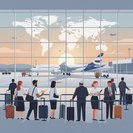 Le nombre de passagers dans les aéroports finlandais augmente de 7 % en un an, mais une tension sur les capacités se profile