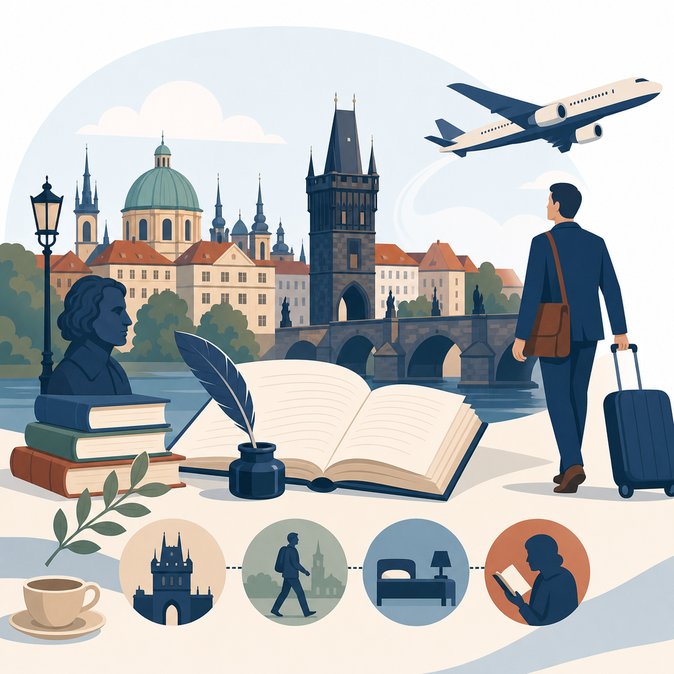 Prague Bets on Literary Tourism in CZK 22 Million Global Marketing Push