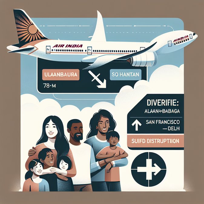 Air India dispatches Dreamliner rescue mission to Ulaanbaatar after SFO–Delhi flight diversion