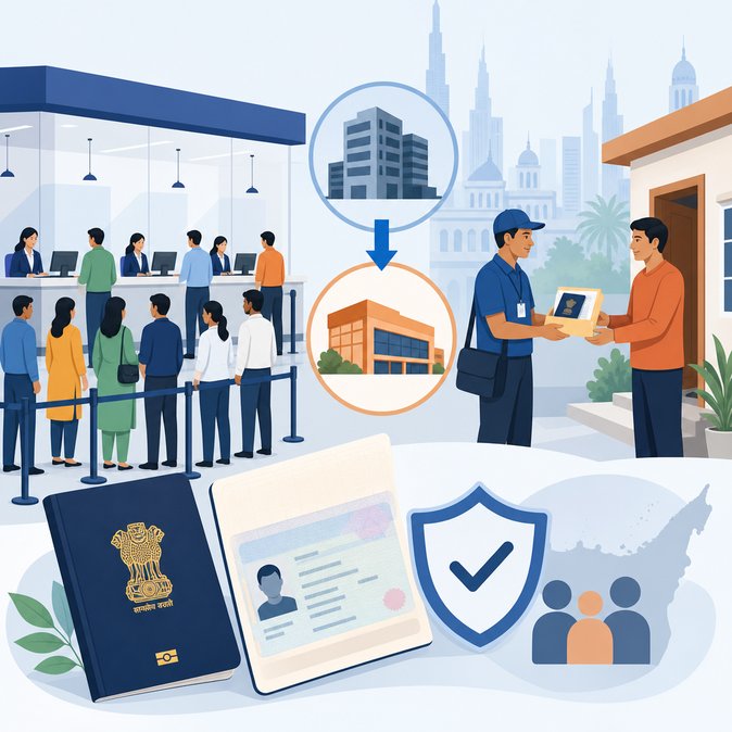 UAE to open 16 new Indian passport & visa centres, pilot home-delivery renewals