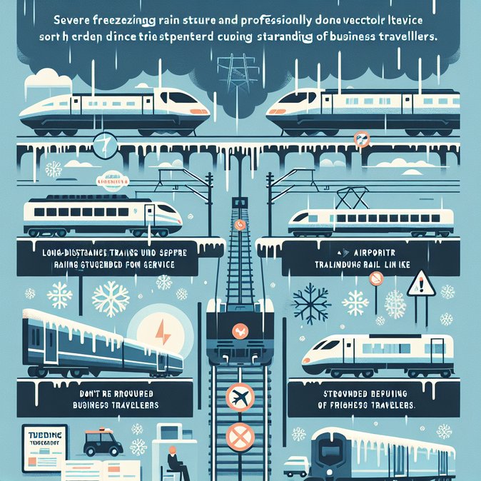 ÖBB issues nationwide travel warning as ice storm paralyses Austria’s inter-city rail network