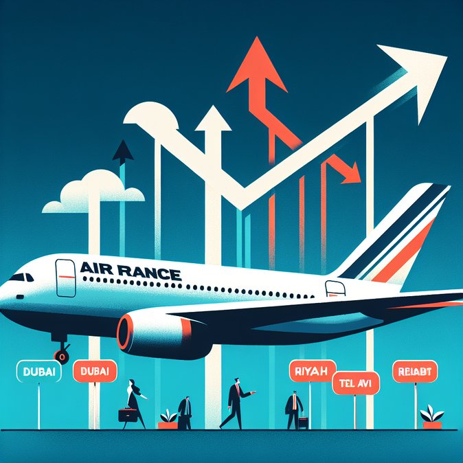 Air France Prolongs Middle-East Flight Suspensions Amid Regional Tensions