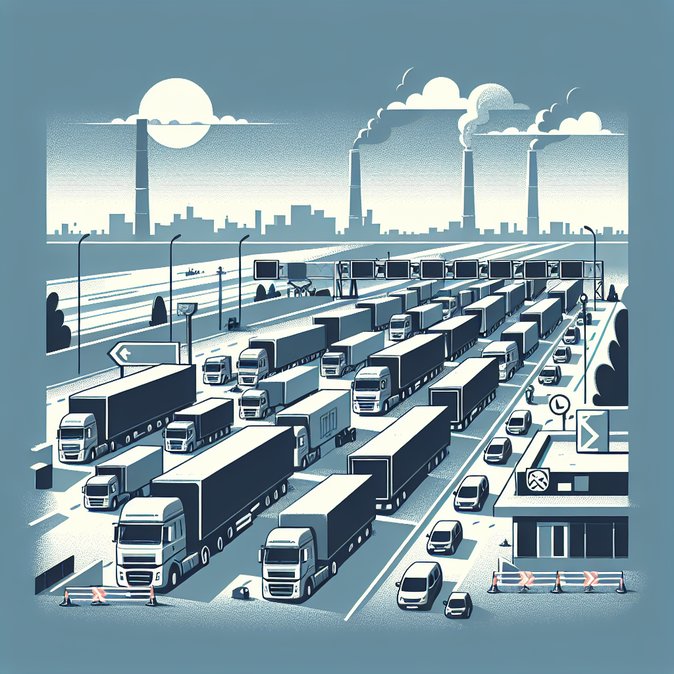 2,600 trucks still stuck as Polish carrier protests drag on at three crossings