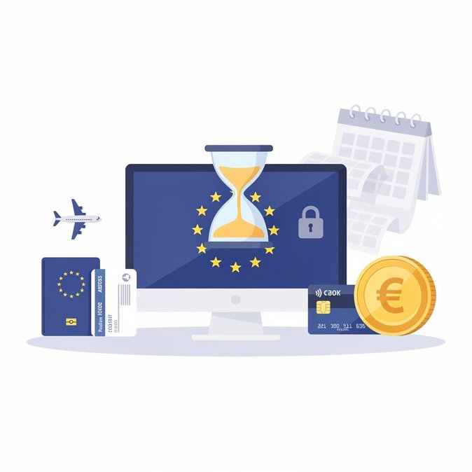 L’UE Modifie le Site ETIAS, Annonçant un Possible Report et une Taxe de 20 € pour les Voyageurs Sans Visa