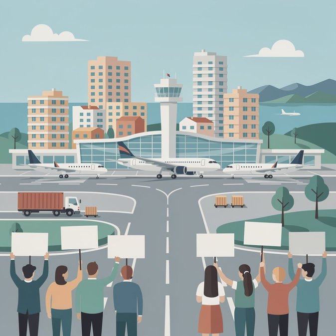 Barcelona, Ibiza and Palma See Mass Protests Against Airport Expansion