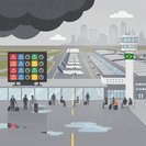 Graves retards et annulations perturbent les principaux aéroports du Brésil