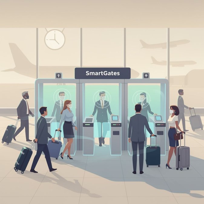 El aeropuerto de Canberra amplía la prueba biométrica, marcando el siguiente paso hacia llegadas sin papel