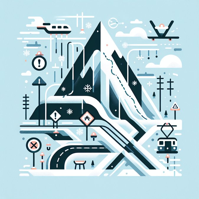 High avalanche danger in Valais prompts federal transport warnings for 8–10 January