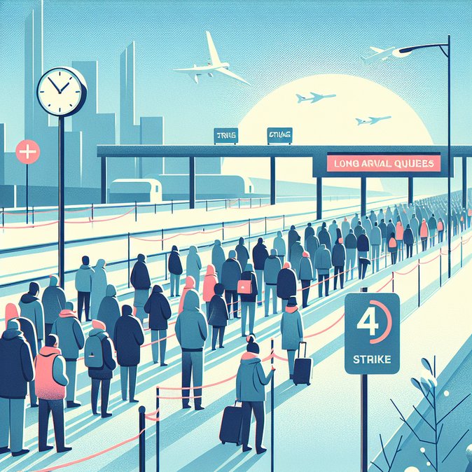 Border Force strike ends but UK travellers warned of residual queues after festive walk-outs