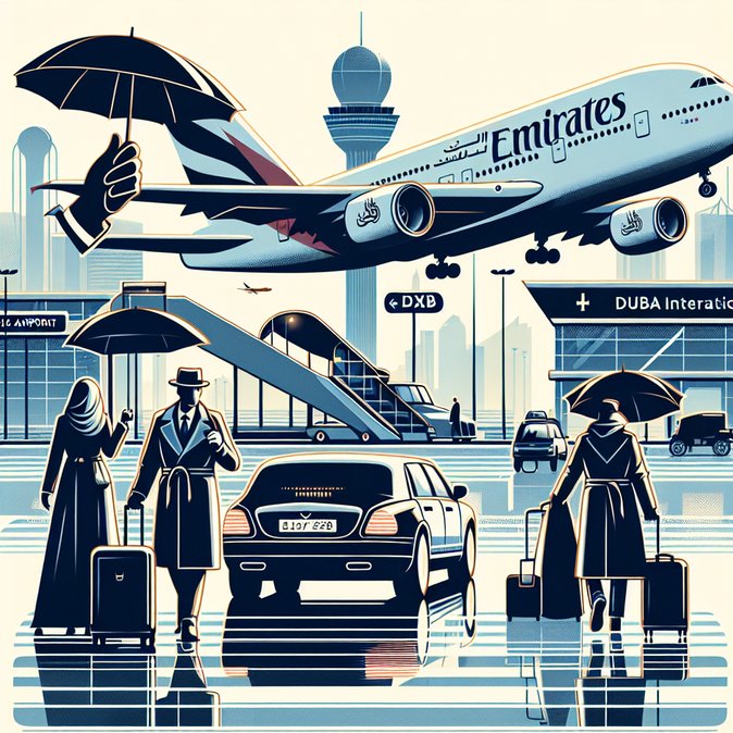 Emirates recomienda a los pasajeros llegar con 4 horas de antelación debido a fuertes lluvias en Dubái