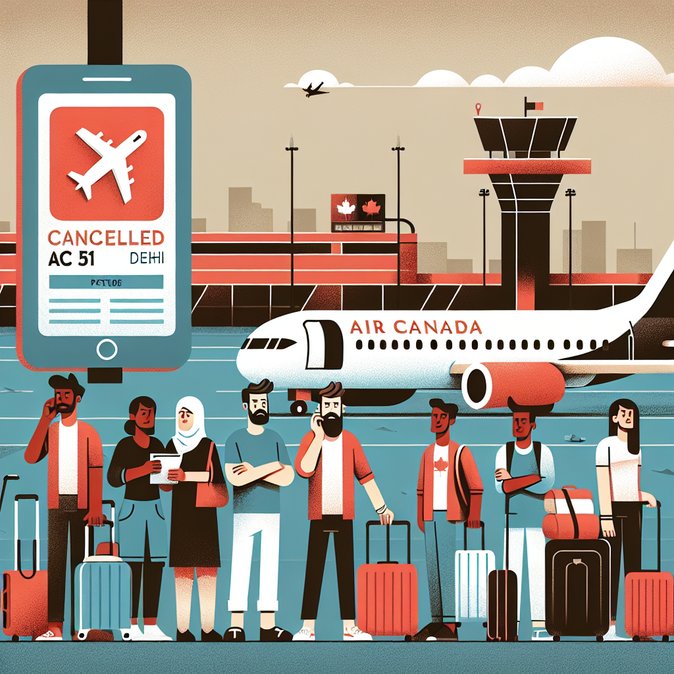 Air Canada Flight Among Six Cancellations in India, Stranding Montreal-Bound Passengers