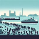 Nearly 900 migrants left northern France for the UK over long weekend despite deaths