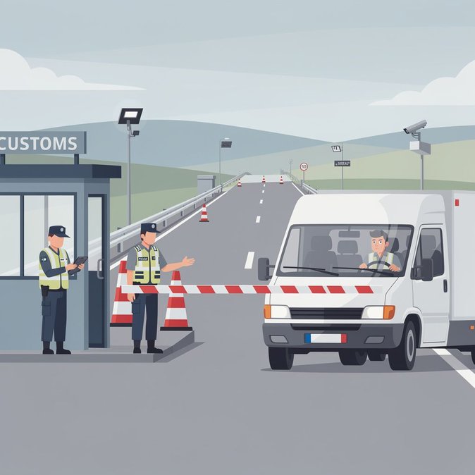 Aduanas y Policía Federal frustran intento de tráfico de personas en la frontera de Waidhaus