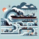 La tormenta ‘Marta’ cierra 168 carreteras en España y suspende los ferris entre Algeciras y Tánger