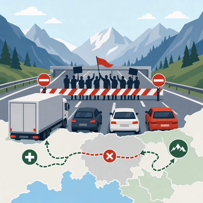 Germany updates travel advisory as Brenner motorway faces full blockade on 30 May