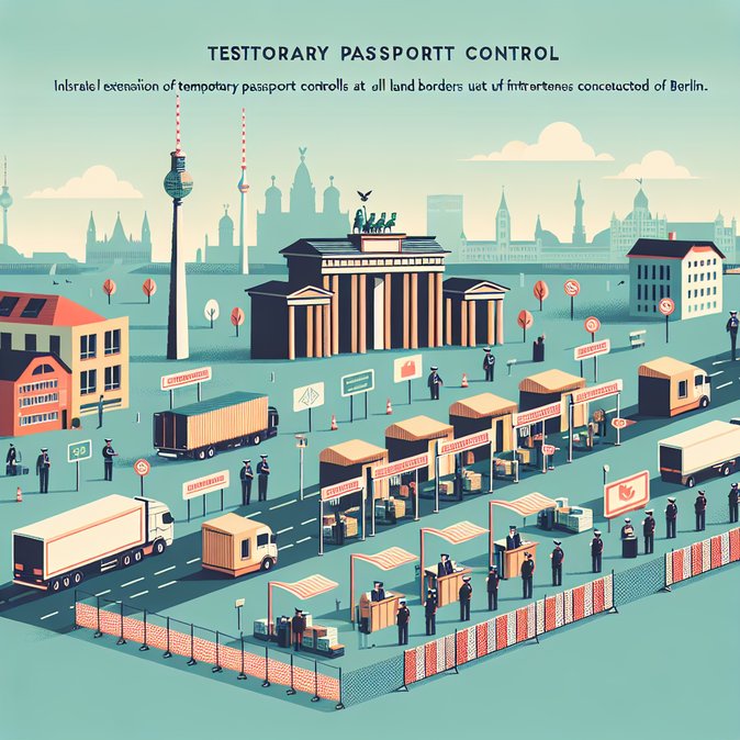 Germany Extends Temporary Schengen Border Checks to September 2026