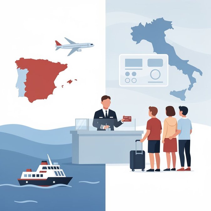 Italy reinstates border checks on flights and ferries from Spain, citing Ceuta crisis